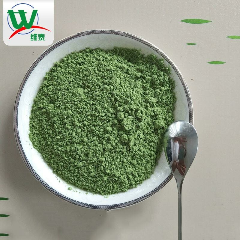 Dehydrated wheat seedling powder